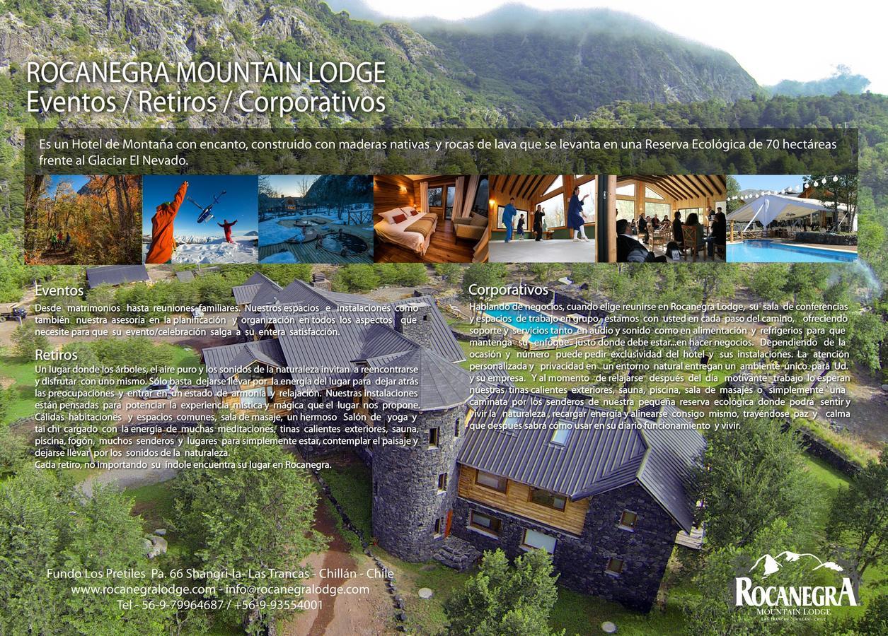 Rocanegra Mountain Lodge Las Trancas Zewnętrze zdjęcie