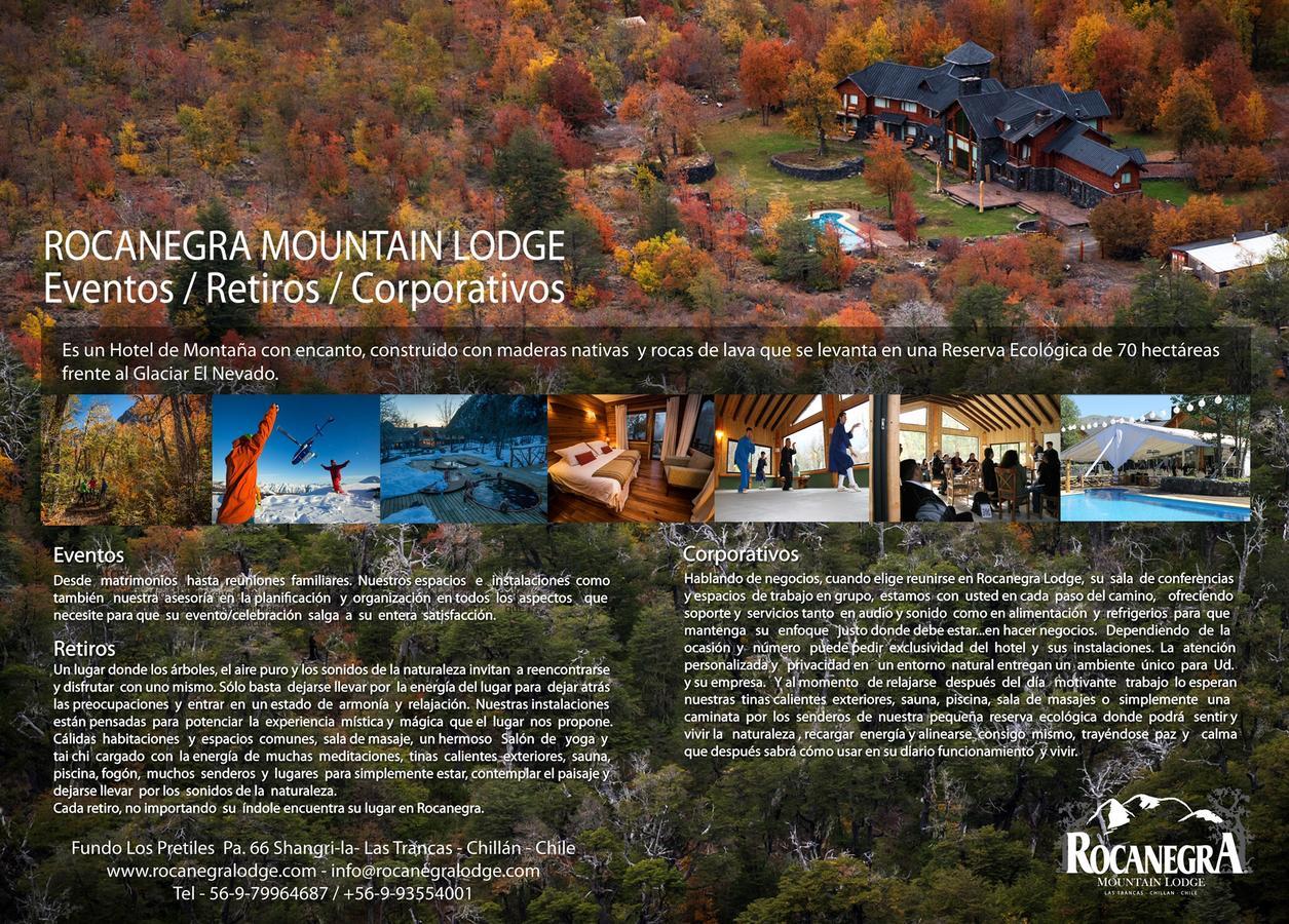 Rocanegra Mountain Lodge Las Trancas Zewnętrze zdjęcie